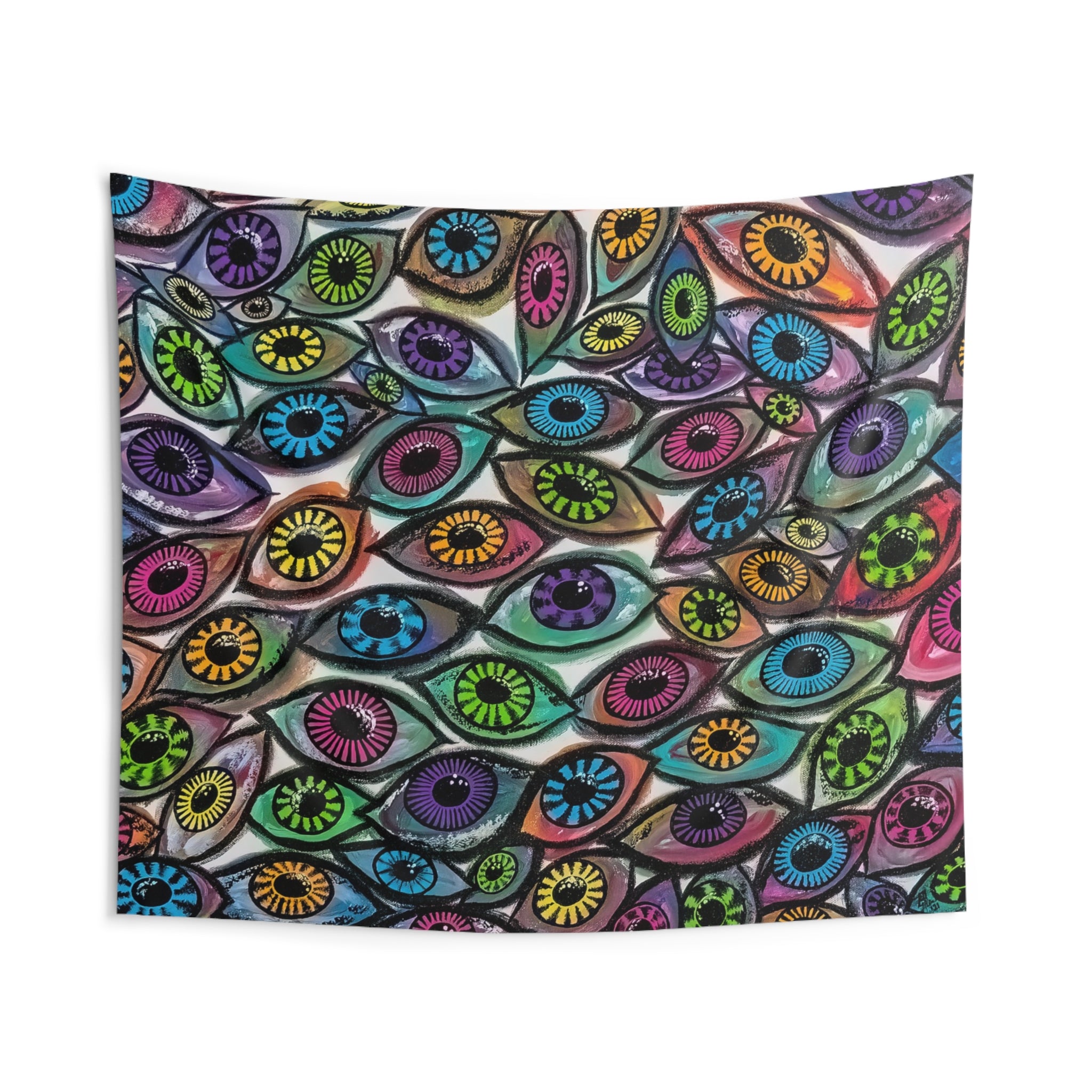 Eye See You Too Wall Tapestry 104x88